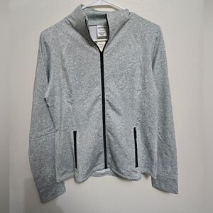 PINK by victoria secret Gray Zip-Up Jacket